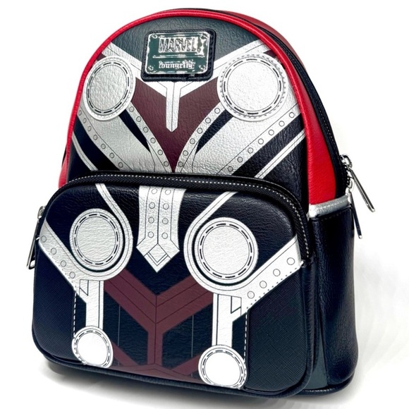 Disney Parks MARVEL Thor Love and Thunder Loungefly Mini Backpack - Picture 1 of 10